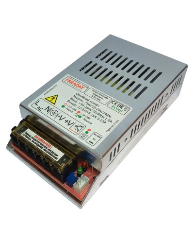 75W/12-24V/140AL. Импульсный блок питания. FARADAY в Раменском