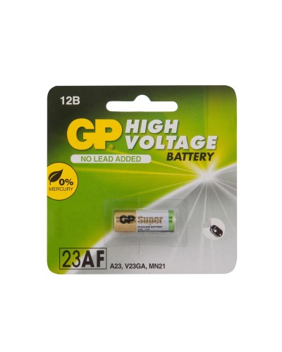 GP 23AF (GP 23AFRA-2F1), БЛИСТЕР. Высоковольтная батарейка 12В. GP Batteries в Раменском