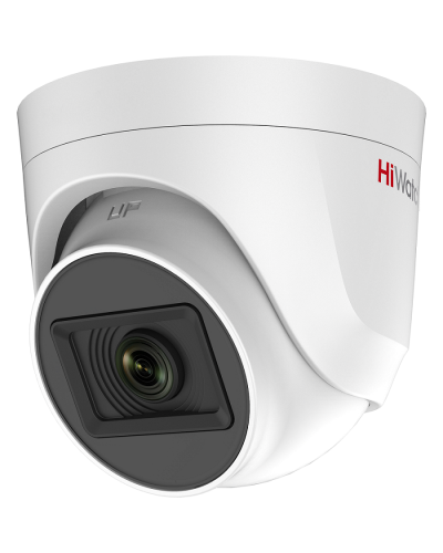 HDC-T020-P(B)(2.8mm). Бюджетная видеокамера мультиформатная купольная. HiWatch Ecoline в Раменском