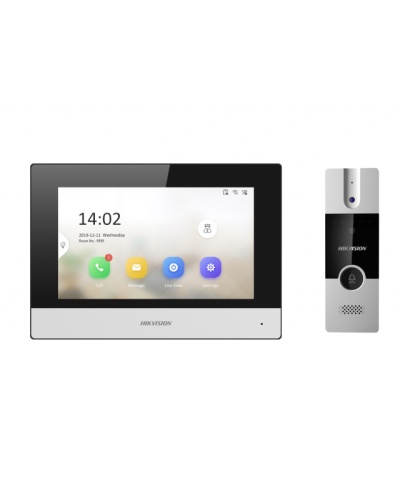 DS-KIS302-P. Комплект IP видеодомофона. Hikvision в Раменском