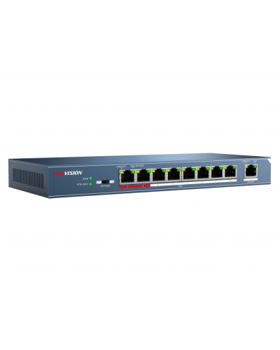 DS-3E0109P-E/M(B). Коммутатор с питанием POE. Hikvision в Раменском