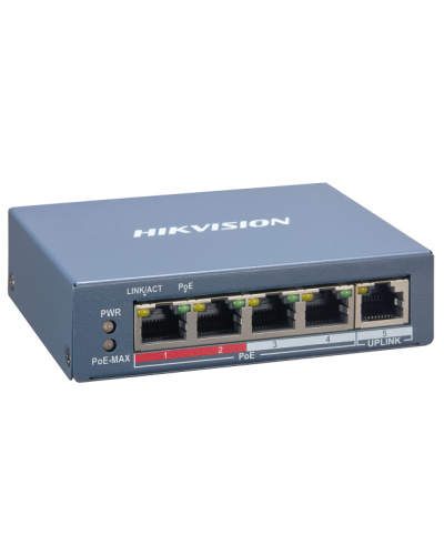 DS-3E1105P-EI. Коммутатор с POE. Hikvision в Раменском