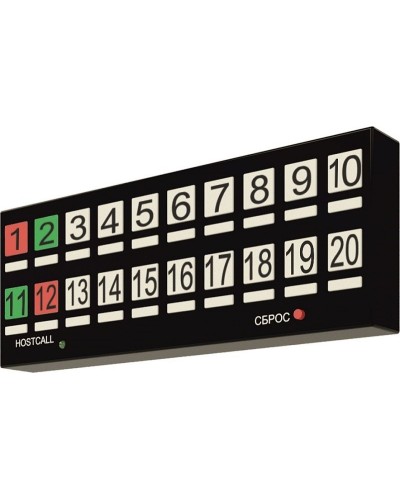 MP-730W2. Табло отображения. Hostcall в Раменском