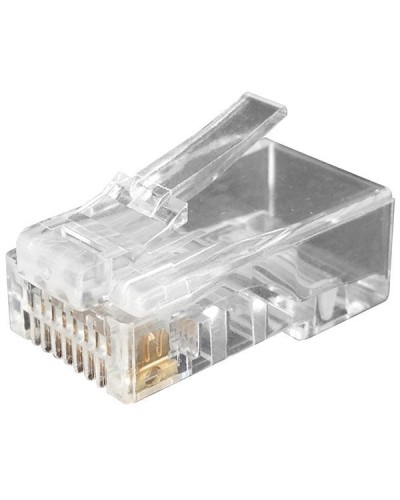 PLUG-8P8C-U-C6-100 (100 шт). Разъем RJ-45. Hyperline в Раменском