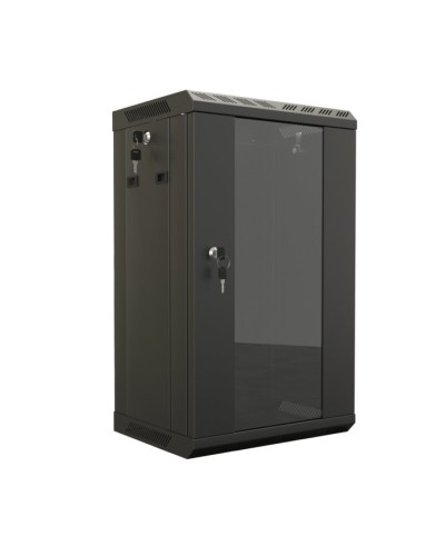 TDB-9U-GP-RAL9004. Шкаф телекоммуникационный 10 настенный, 9U. Hyperline в Раменском