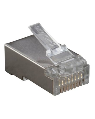PLUG-8P8C-U-C6-SH-100 (100 шт). Разъем RJ-45. Hyperline в Раменском