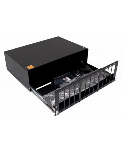 FO-19R-3U-12xSLT-W140H42-96UN-BK. Кросс оптический 19. Hyperline в Раменском