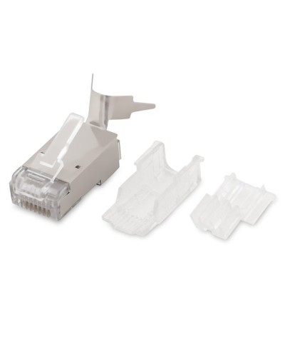 PLUG-8P8C-UV-C6A-SH-50 (50 шт). Разъем RJ-45. Hyperline в Раменском
