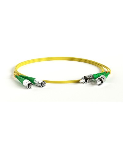 FC-D2-9-FC/AR-ST/AR-H-1M-LSZH-YL. Патч-корд волоконно-оптический ST-FC. Hyperline в Раменском