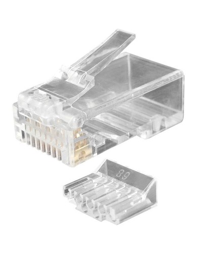 PLUG-8P8C-UV-C6-100 (100 шт). Разъем RJ-45. Hyperline в Раменском