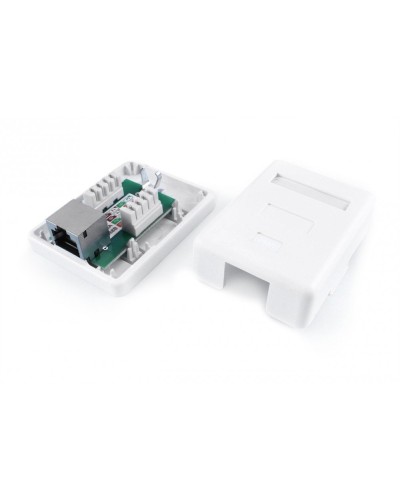 SB1-1-8P8C-C6-SH-WH. Розетка RJ-45. Hyperline в Раменском