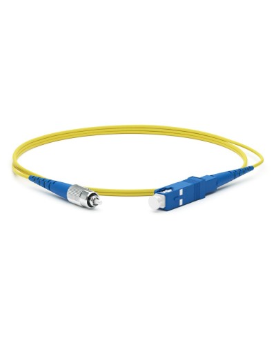 FC-S2-9-FC/UR-SC/UR-H-2M-LSZH-YL. Патч-корд волоконно-оптический одномодовый. Hyperline в Раменском