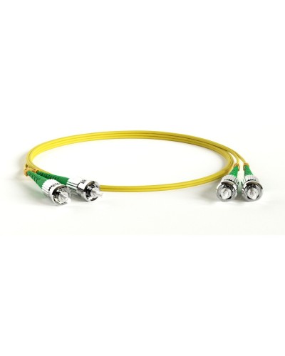 FC-D2-9-ST/AR-ST/AR-H-1M-LSZH-YL. Патч-корд волоконно-оптический ST-ST. Hyperline в Раменском
