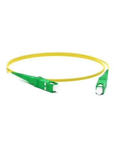 FC-D2-9-FC/UR-SC/UR-H-15M-LSZH-YL. Патч-корд волоконно-оптический одномодовый. Hyperline в Раменском