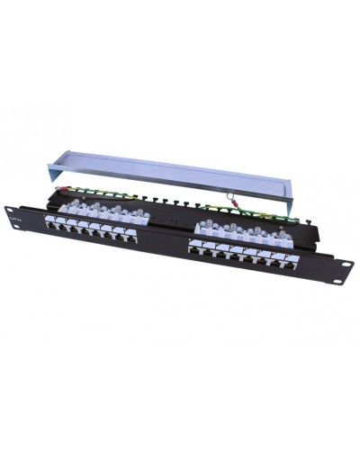 PP3-19-16-8P8C-C5E-SH-110D. Патч-панель 19. Hyperline в Раменском