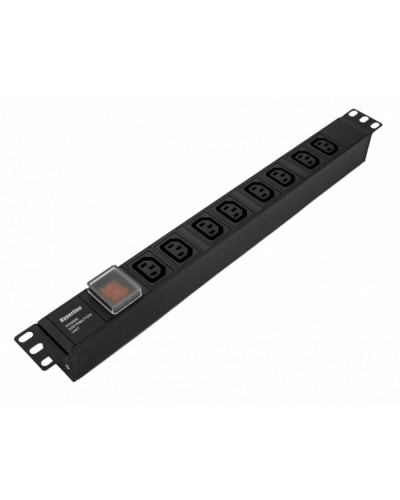 SHE19-8IEC-S-IEC. Блок розеток 19. Hyperline в Раменском