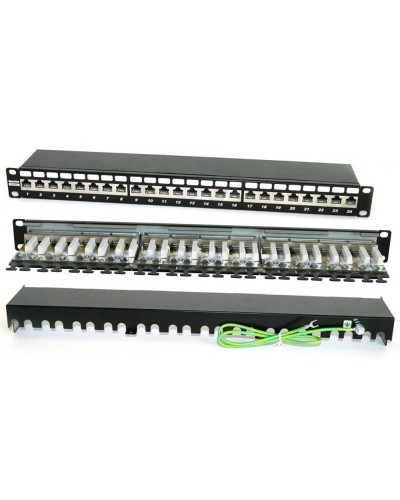 PP2-19-24-8P8C-C6A-SH-110D. Патч-панель 19. Hyperline в Раменском