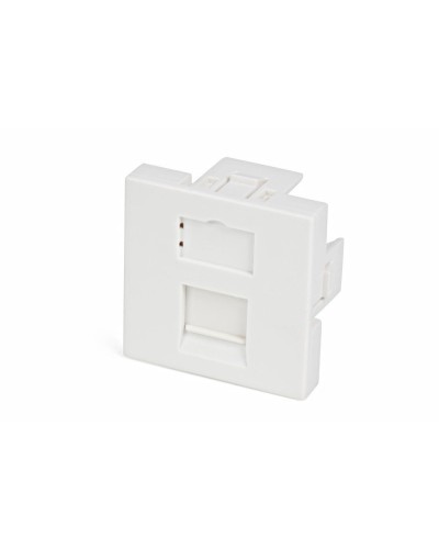 SIP2-1K-M45-45. Вставка 45х45 для 1 модуля формата Keystone Jack, со шторкой. Hyperline в Раменском