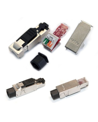 PLUF-8P8C-S-C6-SH. Разъем RJ-45. Hyperline в Раменском