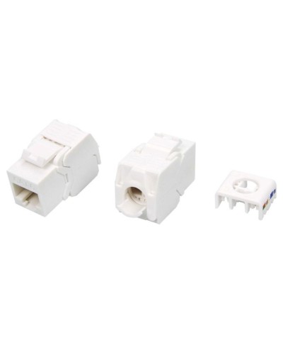 KJ8-8P8C-C6-180-TLS-WH. Вставка Keystone Jack RJ-45. Hyperline в Раменском