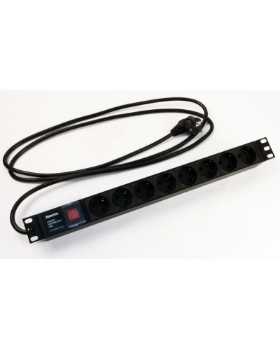 SHE19-8SH-S-2.5EU. Блок розеток 19. Hyperline в Раменском