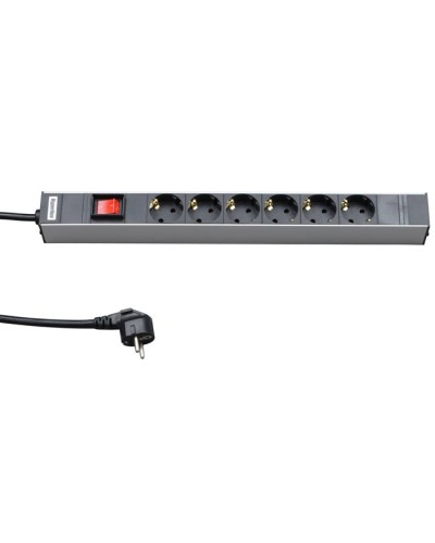 SHE19-6SH-S-2.5EU. Блок розеток 19. Hyperline в Раменском
