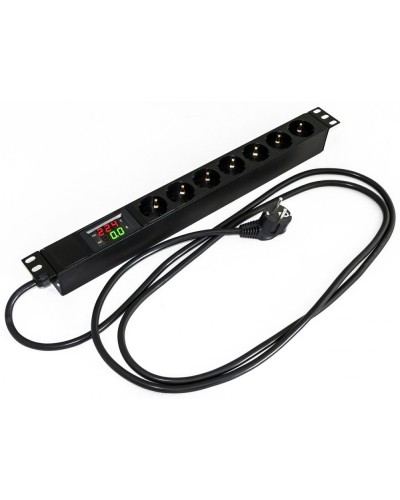 SHE19-7SH-AV-2.5EU. Блок розеток 19. Hyperline в Раменском