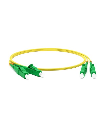 FC-D2-9-LC/AR-LC/AR-H-1M-LSZH-YL. Патч-корд волоконно-оптический LC-LC. Hyperline в Раменском