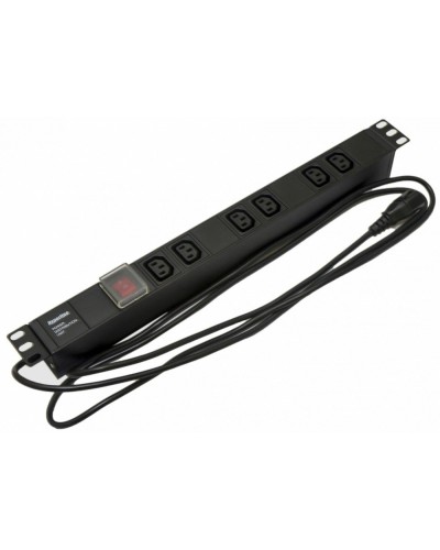 SHE19-6IEC-S-2.5IEC. Блок розеток 19. Hyperline в Раменском