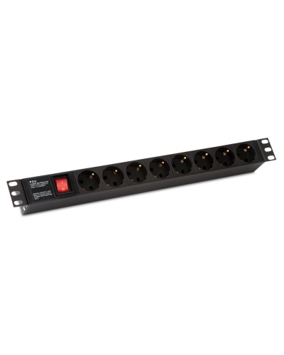 SHE19-6SH-S-IEC. Блок розеток 19. Hyperline в Раменском