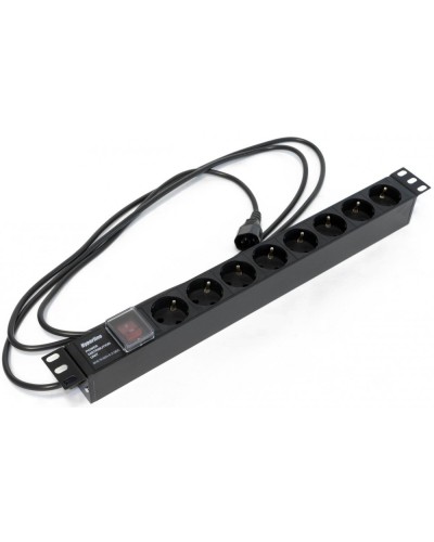 SHE19-8SH-S-2.5IEC. Блок розеток 19. Hyperline в Раменском