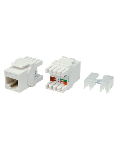 KJ8-8P8C-C6-180-WH. Вставка Keystone Jack RJ-45. Hyperline в Раменском