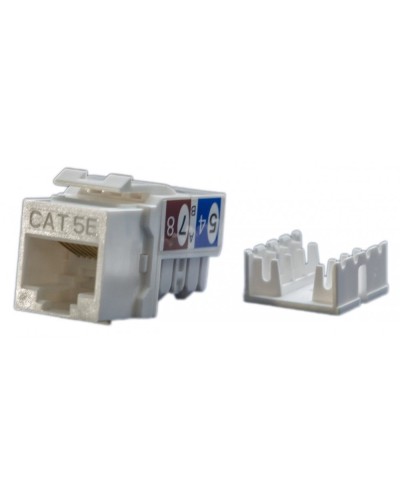 KJ9-8P8C-C5e-90-WH. Вставка Keystone Jack RJ-45. Hyperline в Раменском