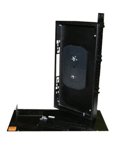 FO-19R-1U-3xSLT-W140H42-24UN-BK. Кросс оптический 19. Hyperline в Раменском