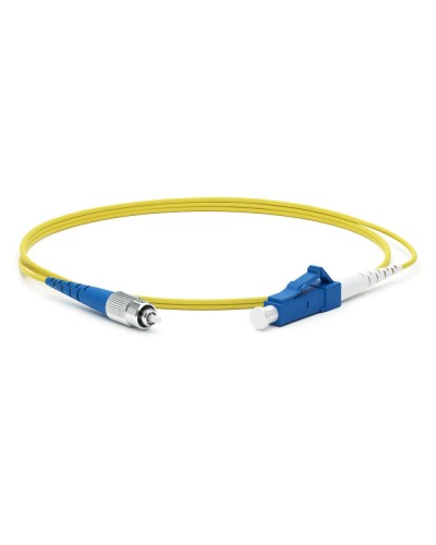 FC-S2-9-FC/UR-LC/UR-H-3M-LSZH-YL. Патч-корд волоконно-оптический одномодовый. Hyperline в Раменском