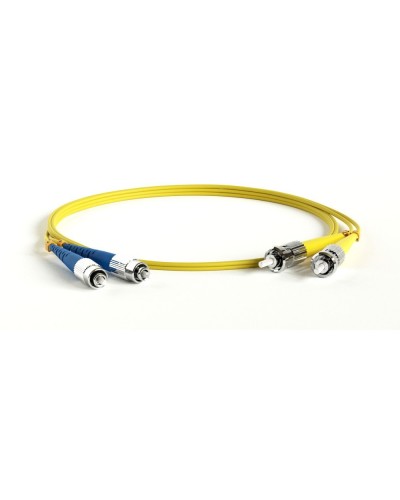 FC-D2-9-FC/UR-ST/UR-H-1M-LSZH-YL. Патч-корд волоконно-оптический ST-FC. Hyperline в Раменском