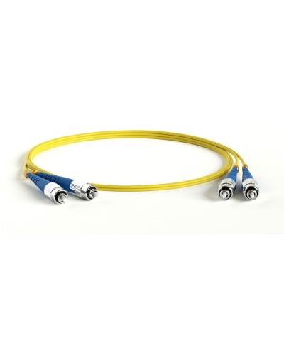 FC-D2-9-FC/UR-FC/UR-H-1M-LSZH-YL. Патч-корд волоконно-оптический FC-FC. Hyperline в Раменском