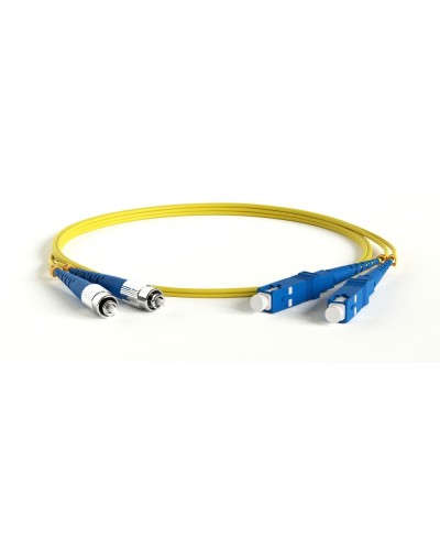 FC-D2-9-FC/UR-SC/UR-H-2M-LSZH-YL. Патч-корд волоконно-оптический SC-FC. Hyperline в Раменском
