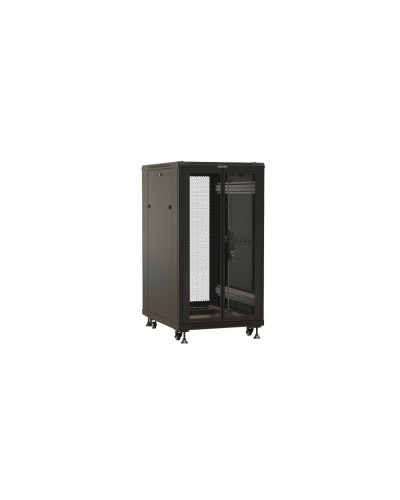 TTBR-1866-DD-RAL9004. Шкаф телекоммуникационный 19 напольный 18U. Hyperline в Раменском