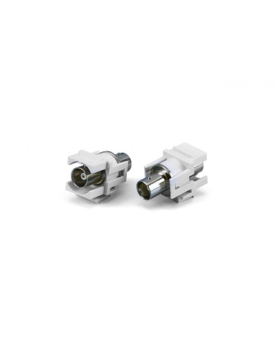 KJ1-BNC-D-WH. Вставка Keystone Jack RJ-45. Hyperline в Раменском