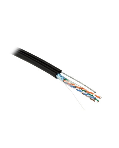 FUTP4-C5E-S24-2SW-OUT-PE-BK-500. Кабель «витая пара» (LAN) для структурированных систем связи. Hyperline в Раменском