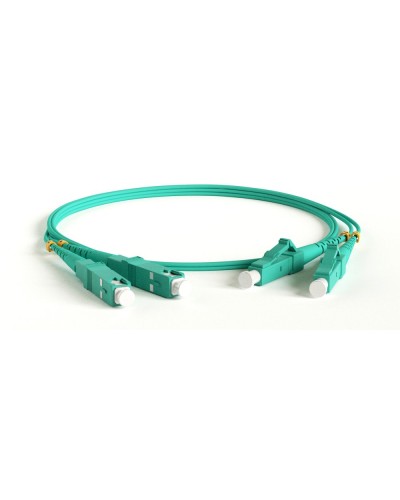FC-D2-503-LC/PR-SC/PR-H-1M-LSZH-AQ. Патч-корд волоконно-оптический многомодовый. Hyperline в Раменском