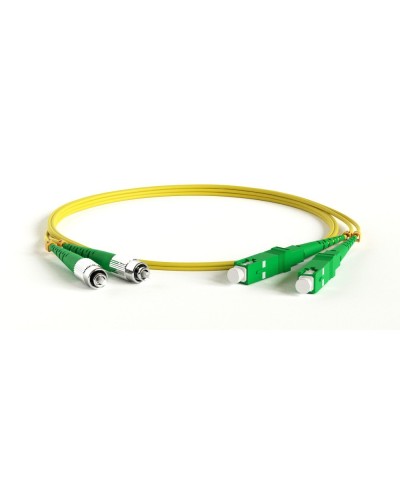 FC-D2-9-FC/AR-SC/AR-H-1M-LSZH-YL. Патч-корд волоконно-оптический SC-FC. Hyperline в Раменском