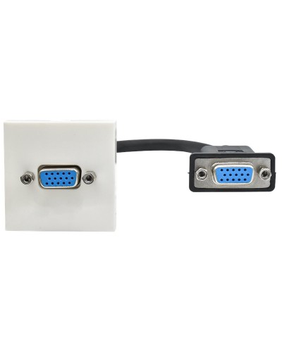 Розетка VGA M/M PRIMER РКМ-10-20-П белый IEK(PR-KK40D-RV-0-1-K01). Розетка. IEK в Раменском