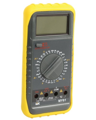 Мультиметр цифровой Professional MY61 (TMD-5S-061). Мультиметр цифровой. IEK в Раменском