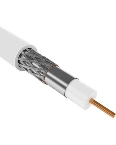 GENERICA RG6 медный 75Ом FPE PVC белый (CC3-R6F1-111-300-G). Кабель коаксиальный медный. IEK в Раменском