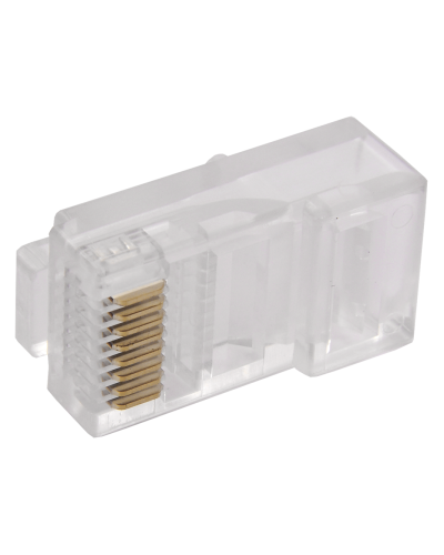 GENERICA Разъём RJ-45 UTP для кабеля кат. 5Е (20 шт) (CS3-1C5EU-G). Разъем RJ-45. IEK в Раменском