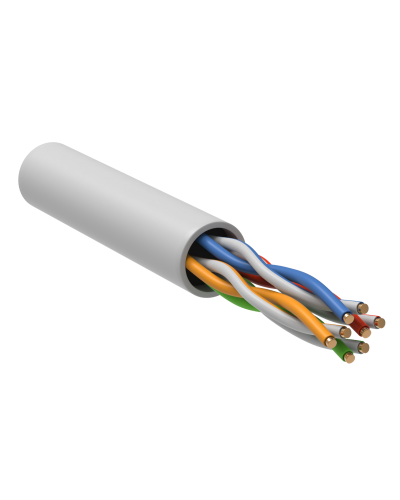 GENERICA U/UTP кат. 5E 24AWG 4 пары LSZH INDOOR белый (BC1-C5E04-128-305-G). Кабель «витая пара» (LAN) для структурированных систем связи. IEK в Раменском
