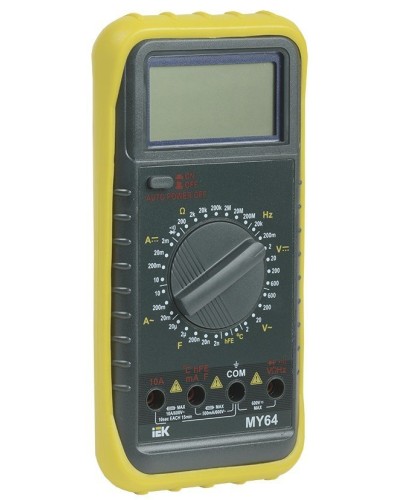 Мультиметр цифровой Professional MY64 (TMD-5S-064). Мультиметр цифровой. IEK в Раменском