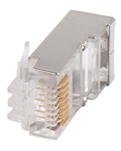 GENERICA Разъём RJ-45 FTP для кабеля кат. 5Е (20 шт) (CS3-1C5EF-G). Разъем RJ-45. IEK в Раменском